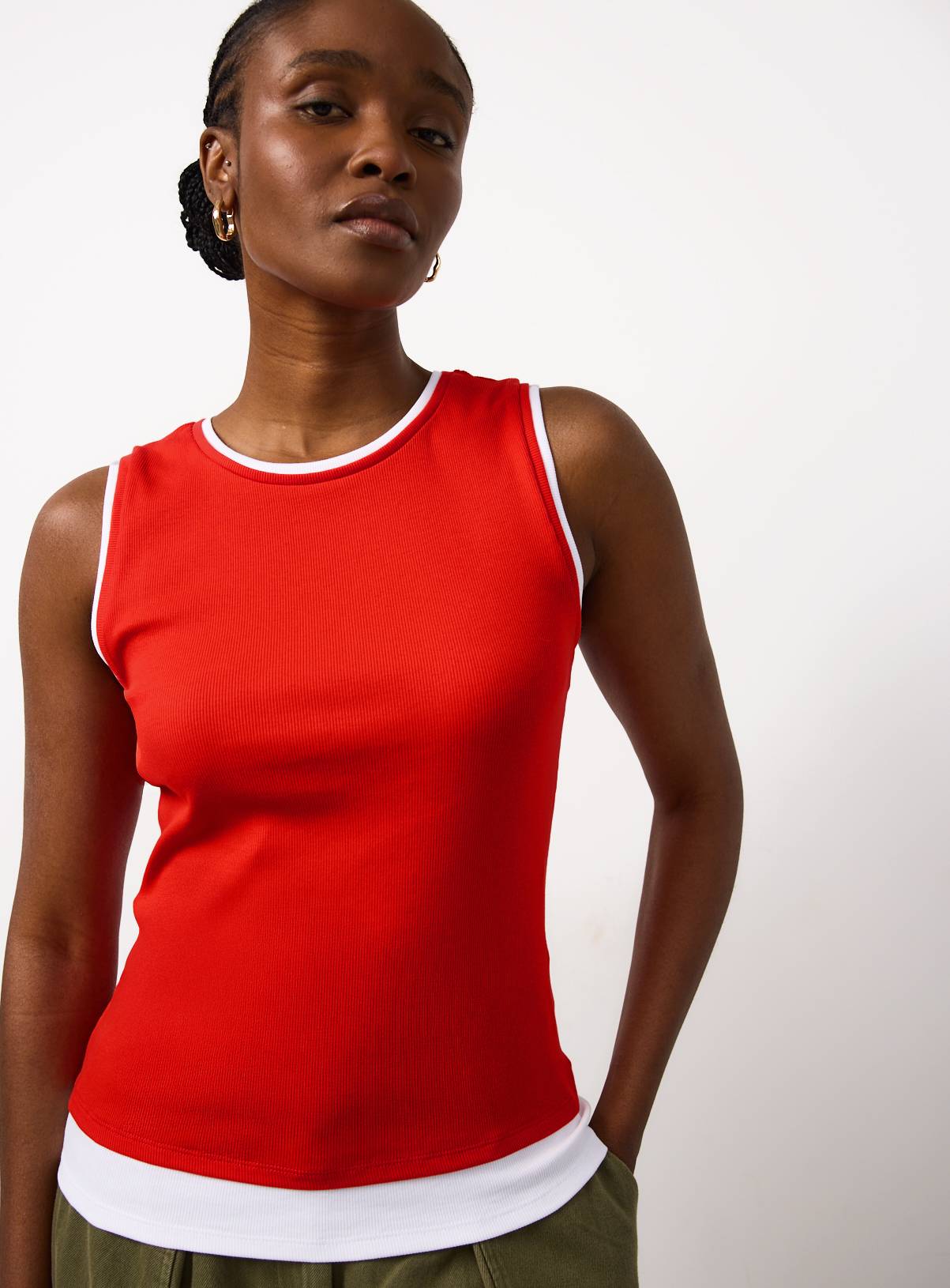 Red & Pink Mock Layer Vests 2 Pack 8 - Image 2